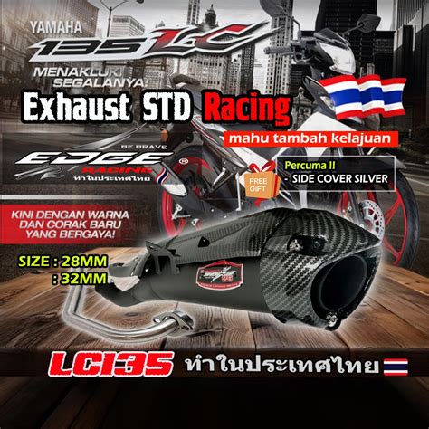 Lc V V V V V Exhaust Std Racing Ekzos Cutting Y Zr Edge Mm