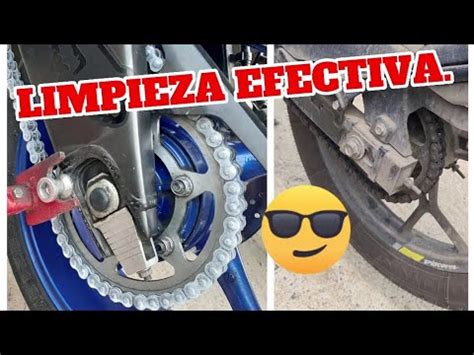 Como Limpiar Y Lubricar Cadena De Moto De Alto Y Bajo Cilindrage