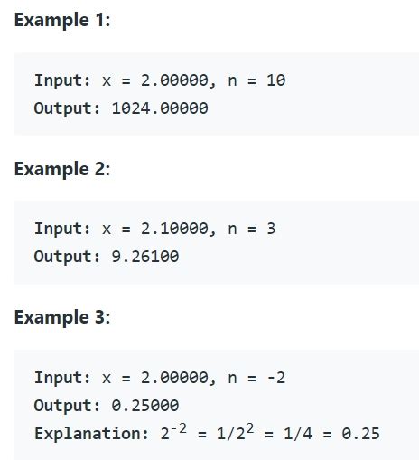 Leetcode Pow X N Solution Explanation Zyrastory Code Food