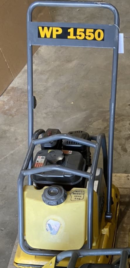 Wacker Wp Walk Behind Plate Compactor W Water Tank Advanced Tool