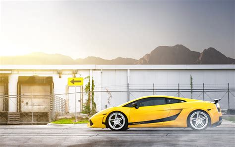 lamborghini, Gallardo, Superleggera, Yellow Wallpapers HD / Desktop and ...