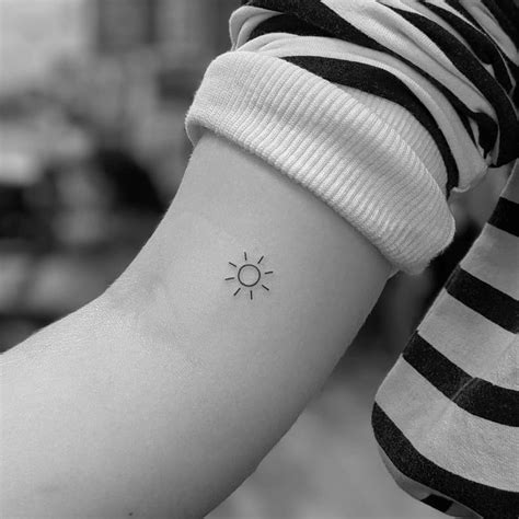 Details More Than Minimalist Sun Tattoo Super Hot In Cdgdbentre