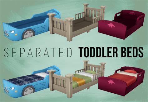 | SimFileShare | (.package) | Toddler bed frame, Toddler bed, Sims 4 beds