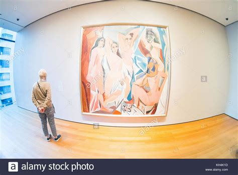 Moma Pablo Picasso Gem Lde Les Demoiselles D Avignon Im Museum F R