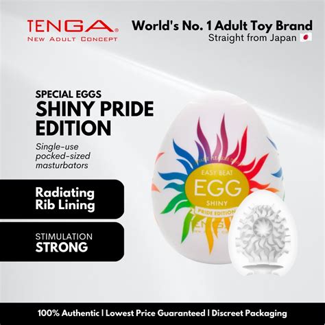 Tenga Egg Shiny Pride Edition Portable Male Masturbator Lazada Ph