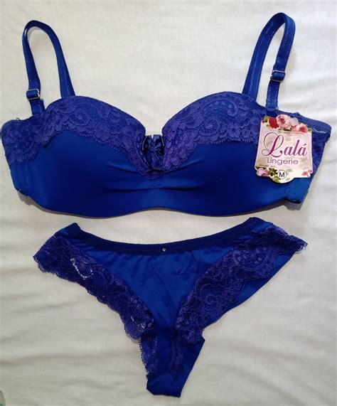 Conjunto de Calcinha e Sutiã Lingerie Feminina Lalá Nunca Usado 93851044 enjoei