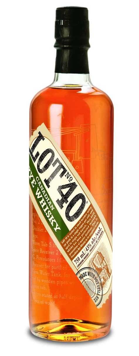 Lot 40 Rye Canadian Whisky | Wine.com