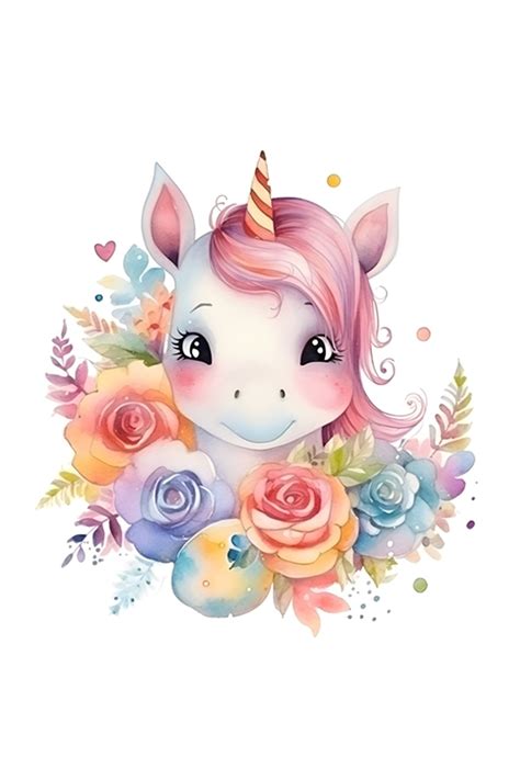 Cute Unicorn Posters And Prints By Johan Nilsson Printler