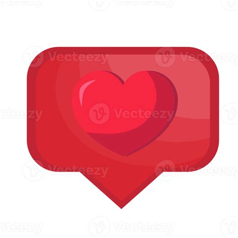 Red Heart Vector Icons Illustration 26792154 Png