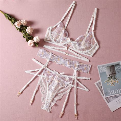 Deep Love See Through Lace Bra Hot Sexy Women Underwear