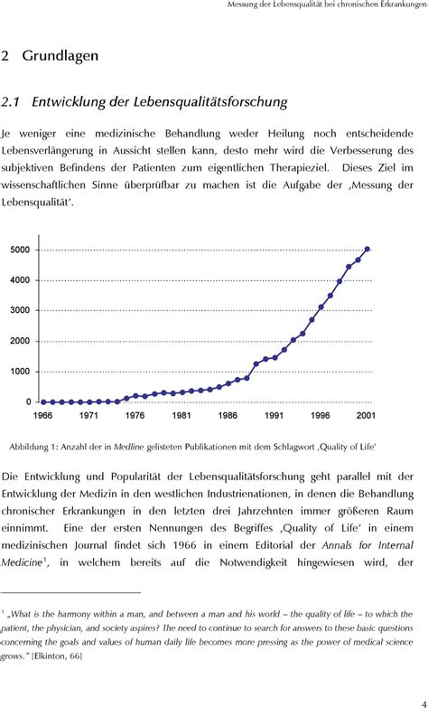 Messung der Lebensqualität bei chronischen Erkrankungen PDF