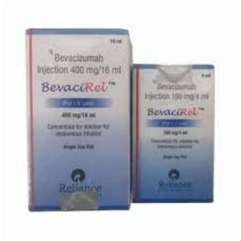 Bevacirel Bevacizumab Mg Injection Packaging Box Reliance Life