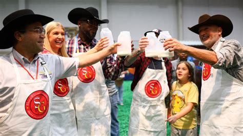 The Rodeo Hosts Udderly Amazing Celebrity Goat Milking Contest