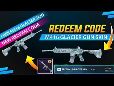 BEDAVA BUZ DİYARI M416 ALMA YENİ REDEEM CODE PUBG MOBİLE YouTube