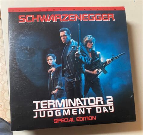 Terminator Judgment Day Special Edition Laserdisc Arnold