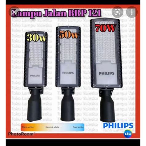 Jual Lampu Jalan Led Pju Led Philips Brp W W W Brp