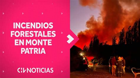 Alerta Roja Por Incendio Forestal En Monte Patria Van Más De 30