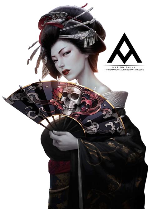 Render Geisha By Azathoth N On Deviantart