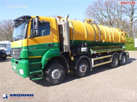 Samoch D Asenizacyjny Mercedes Benz Axor X Rhd Vacuum Tank Na