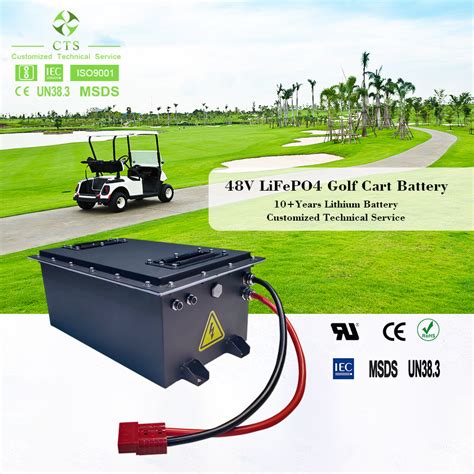 CTS OEM Battery Pack 48V 105ah Lithium Battery For Golf Cart