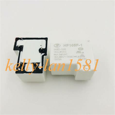 5Pcs New Hongfa Relay HF JQX105F 1 005D 1DST Single Normally Closed 4