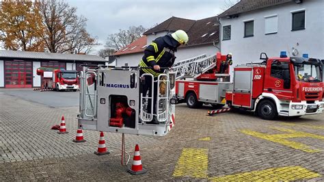 Drehleiterausbildung Freiwillige Feuerwehr Delmenhorst Stadt