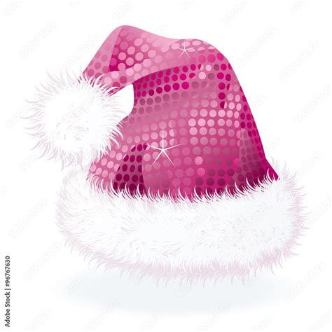 Pink Santa Hat Clip Art