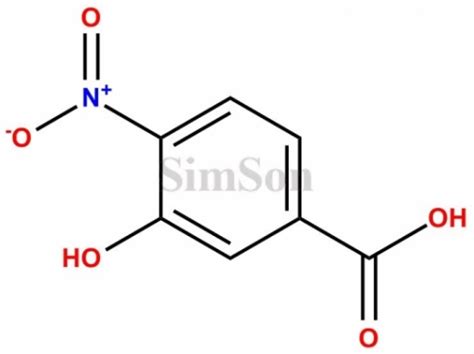 3 Hydroxy 4 Nitrobenzoic Acid Cas No 619 14 7 Simson Pharma Limited