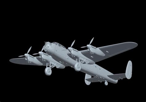 HK Models Releases New Renderings of Upcoming 1/32 Avro Lancaster Model ...