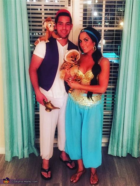 Aladdin and Jasmine Couple Costume