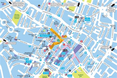 Cheltenham General Map