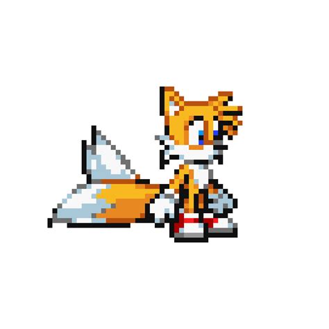 Tails' waiting animation in Sonic Advance 2 : r/milesprower