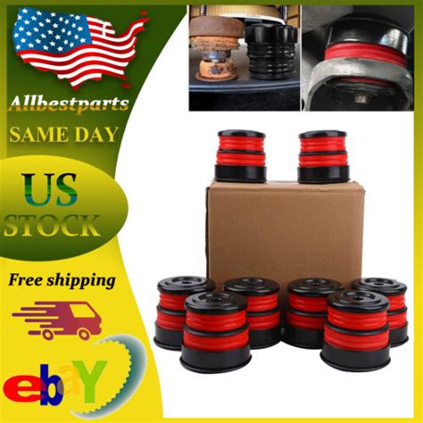 Silicone Body Mount Bushings Kit For Ford Super Duty F 250 F 350 Crew Cab 08 16 Ebay