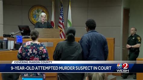 9 Year Old Attempted Murder Suspect Appears In Court Youtube