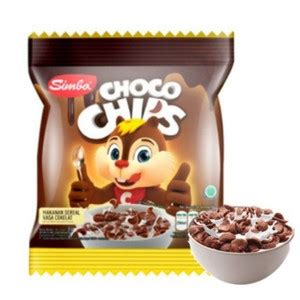 Jual Simba Choco Chips Sereal Coklat Gram Snack Cereal Chocochips