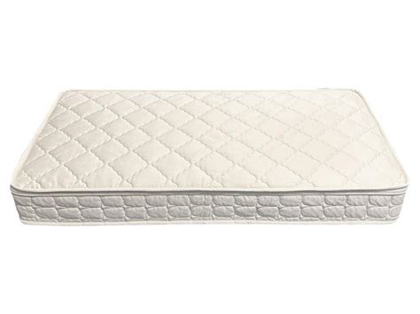 Rock-a-bye Crib Mattress - Organic Cotton & Bonnel Coil - Medium Firm