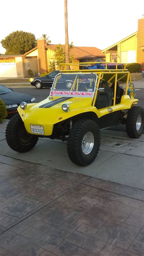 Yellow Beach Buggy Dune Buggy