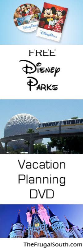 Get your FREE 2015 Disney Parks Vacation Planning DVD! - The Frugal South