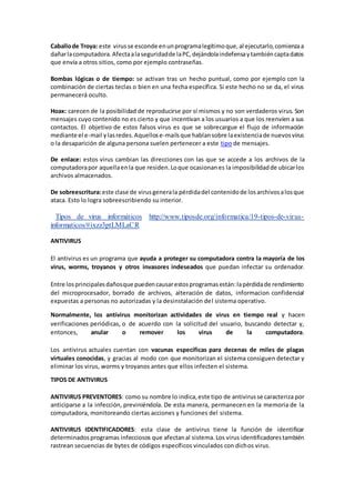 Virus Y Antivirus Inform Ticos Pdf