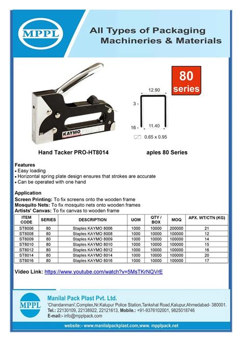 Mild Steel Pro Ht Hand Tacker Kg At Rs Machine In