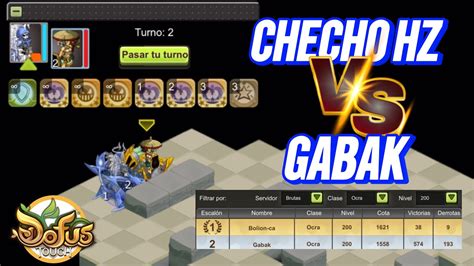 Dofus Touch Koliseo 1 Vs 1 Sram VS Ocra Top 2 Yop Y Zurka