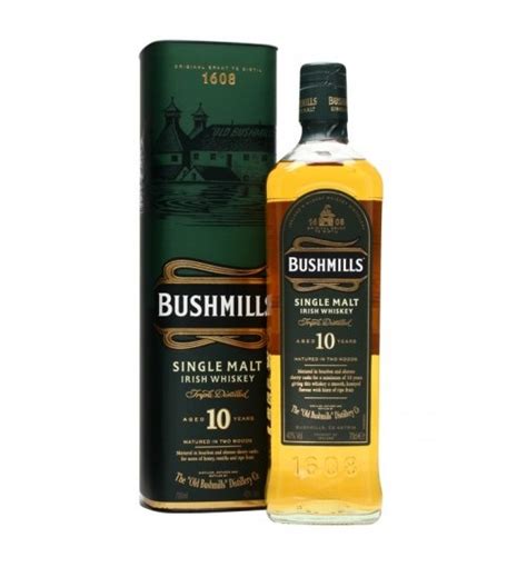 Whisky Bushmills 10 Anos 70cl Garrafeira Campo De Ourique