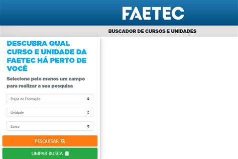 FAETEC 2025 Inscrição Cursos Provas Edital e Resultado