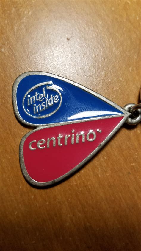 Old Intel Centrino keychain : r/intel