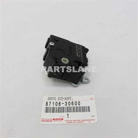 toyota oem damper servo  assy air conditioner radiator