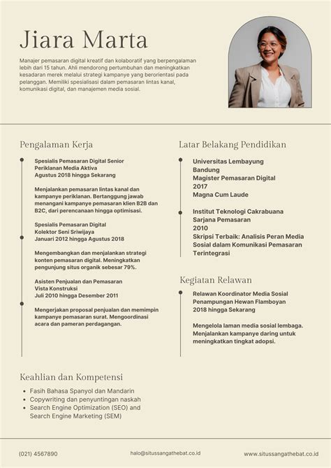 kumpulan contoh daftar riwayat hidup  melamar pekerjaan indozoneid