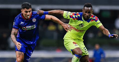 Cruz Azul Vs América Horario Y Dónde Ver Final Ida Liga Mx Más