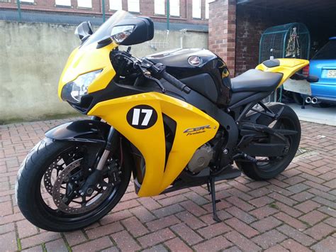 2009 Honda Cbr 1000 Rr 8 Yellow Black Fireblade Brogan Limited Edition Brogie