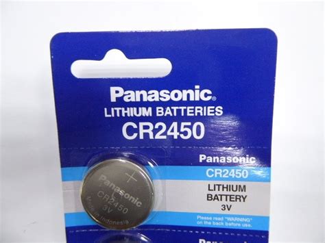 Panasonic CR2450 Lithium Battery Unicell