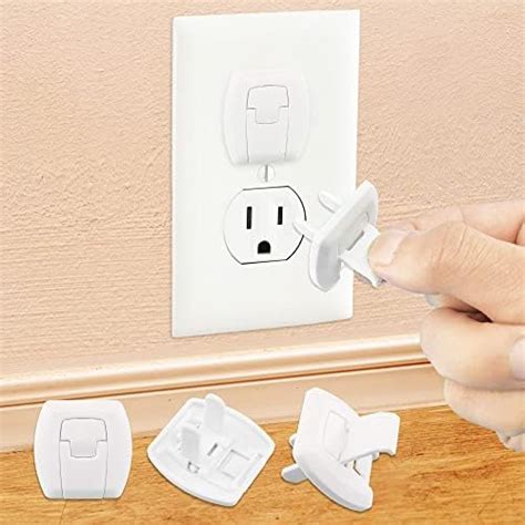 Outlet Covers Baby Proofing（64 Pack）with Hidden Pull